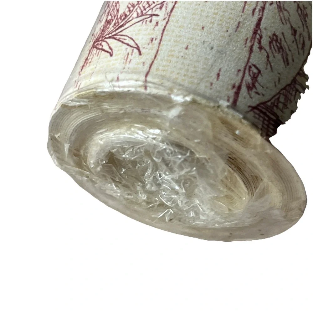 2-S.A. Maxwell Co. French Toile Country‎ Life Vinyl Wallpaper 7043-555 56.5 sq
